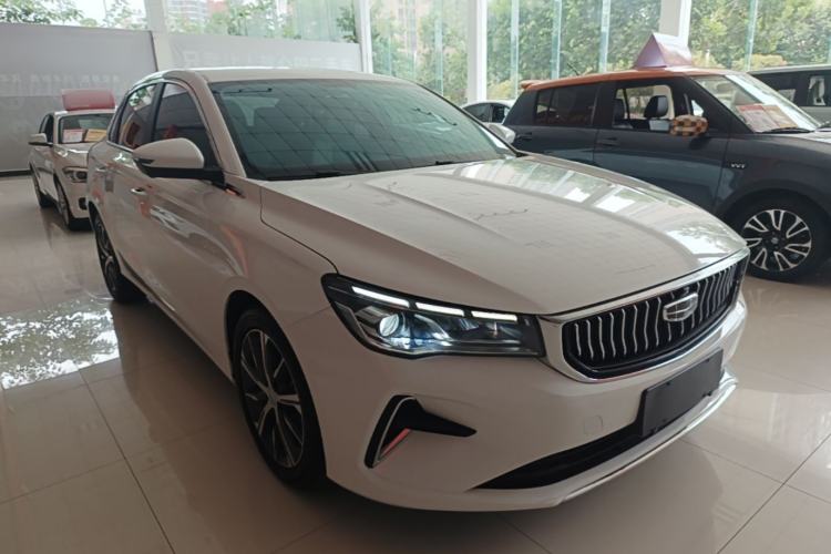 Used Geely Auto Emgrand 2023 4th Generation Champion Edition 1.5L CVT Flagship Model Front Right 45 Deg