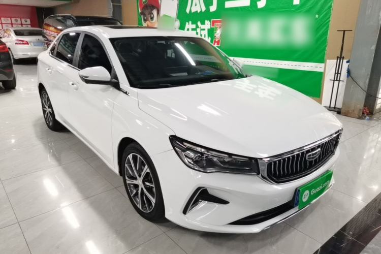 Used Geely Auto Emgrand 2023 4th Generation Champion Edition 1.5L CVT Prestige Model Front Right 45 Deg