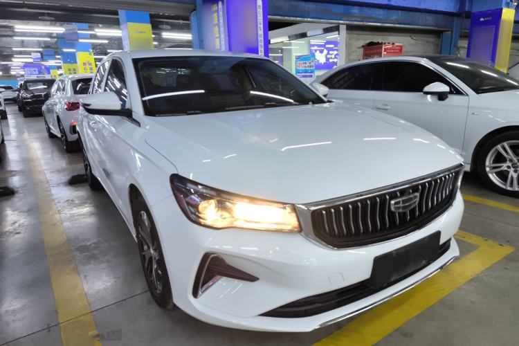 Used Geely Auto Emgrand 2023 4th Generation Champion Edition 1.5L CVT Luxury Model Front Right 45 Deg