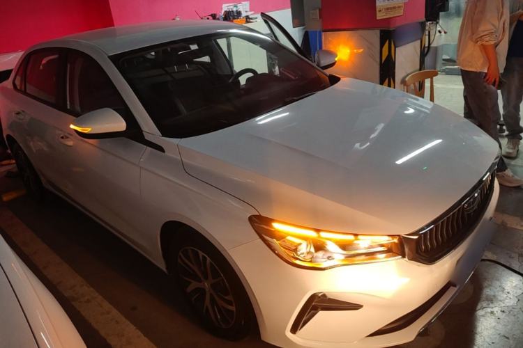 Used Geely Auto Emgrand 2023 4th Generation Champion Edition 1.5L CVT Luxury Model Front Right 45 Deg