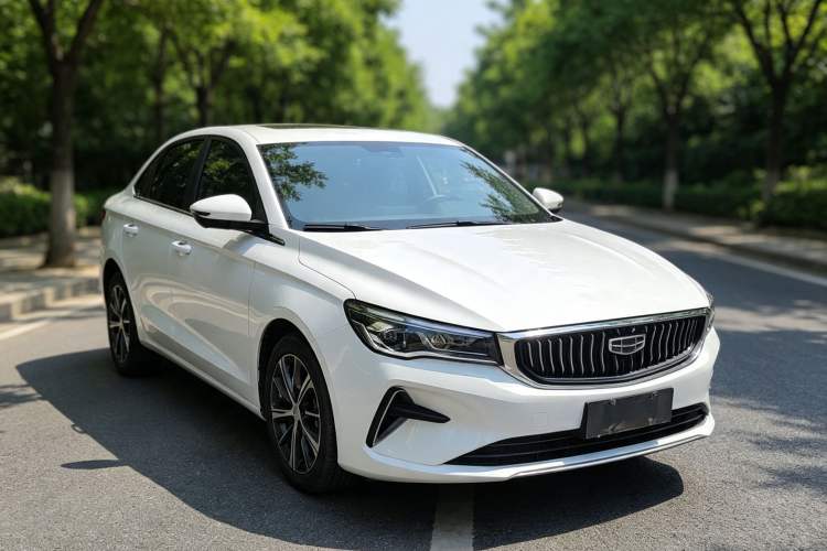 Used Geely Auto Emgrand 2023 4th Generation Champion Edition 1.5L CVT Prestige Model Front Right 45 Deg