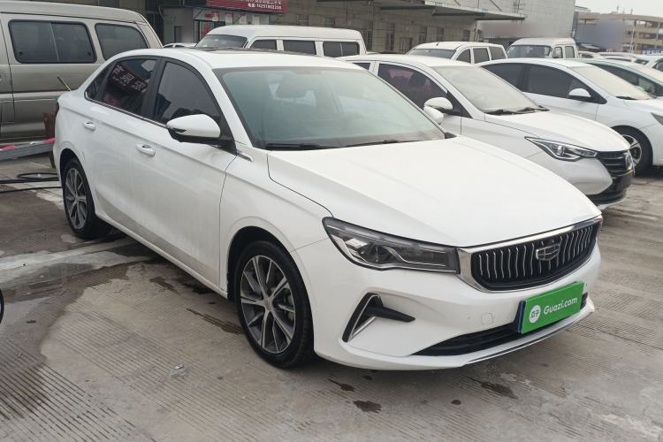 Used Geely Auto Emgrand 2023 4th Generation Champion Edition 1.5L CVT Prestige Model Front Right 45 Deg