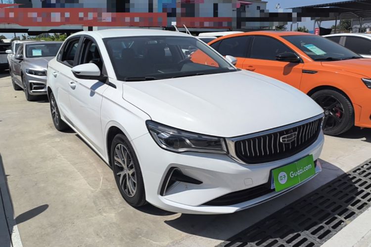 Used Geely Auto Emgrand 2023 4th Generation Champion Edition 1.5L Manual Luxury Model Front Right 45 Deg