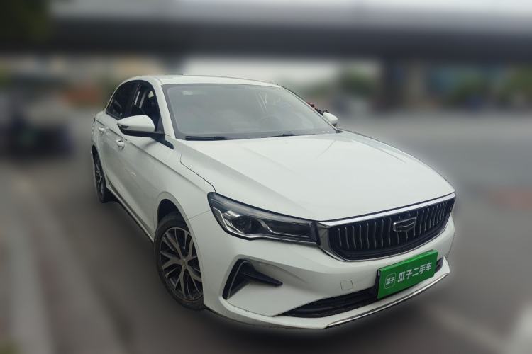 Used Geely Auto Emgrand 2023 4th Generation Champion Edition 1.5L CVT Luxury Model Front Right 45 Deg