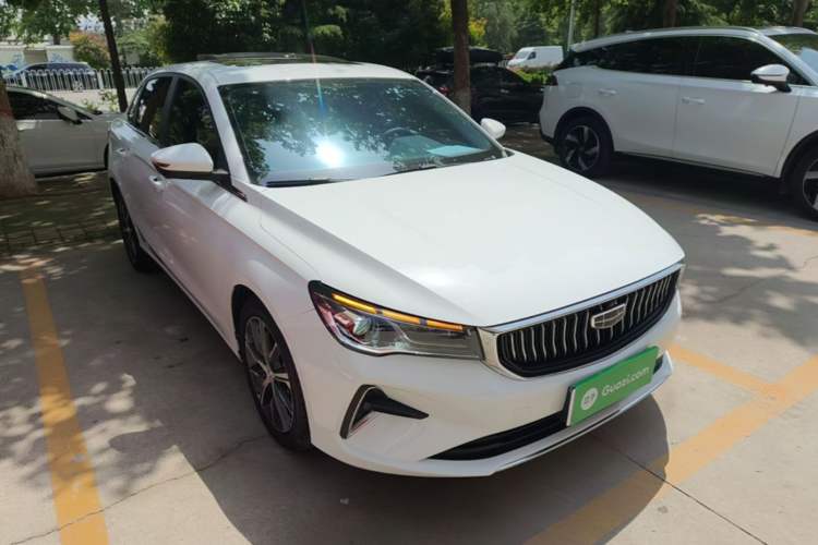 Used Geely Auto Emgrand 2023 4th Generation Champion Edition 1.5L CVT Prestige Model Front Right 45 Deg