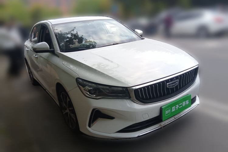 Used Geely Auto Emgrand 2023 4th Generation Champion Edition 1.5L CVT Prestige Model Front Right 45 Deg