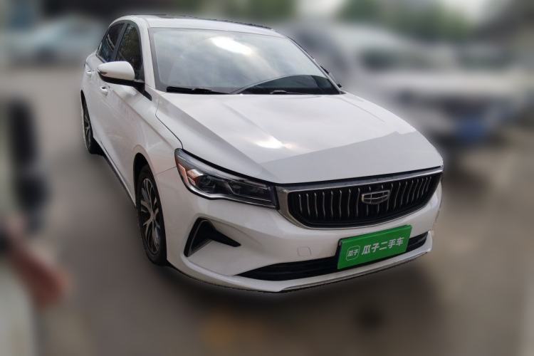 Used Geely Auto Emgrand 2023 4th Generation Champion Edition 1.5L CVT Luxury Model Front Right 45 Deg