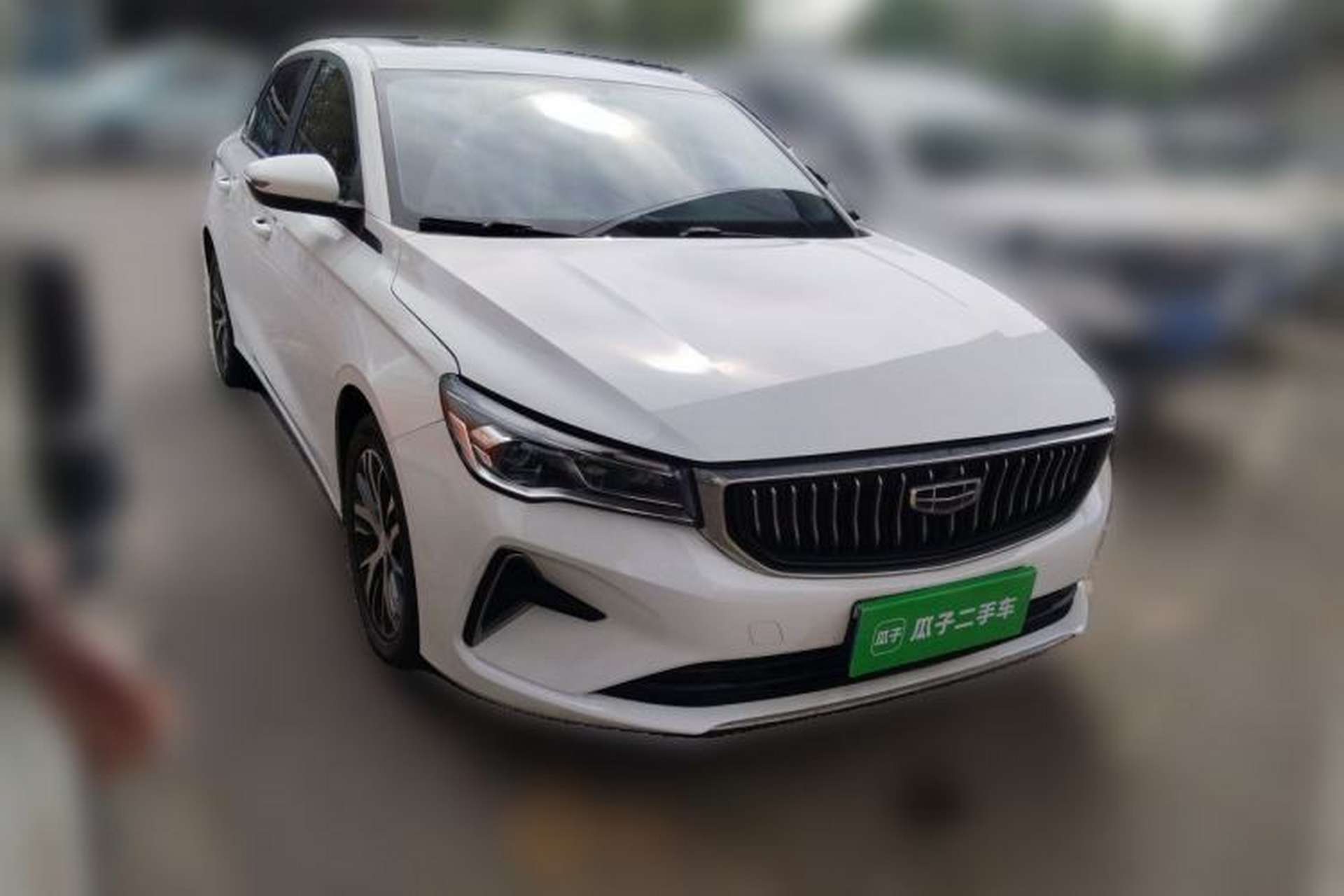 Used Geely Auto Emgrand 2023 4th Generation Champion Edition 1.5L CVT Luxury Model Front Right 45 Deg