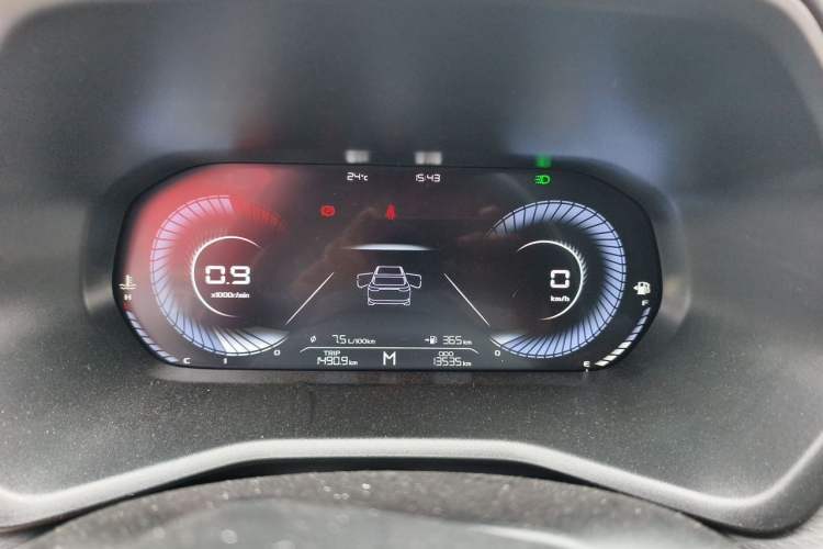 Used Geely Auto Emgrand 2023 4th Generation Champion Edition 1.5L Manual Luxury Model Instrument Cluster