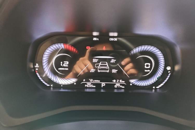 Used Geely Auto Emgrand 2023 4th Generation Champion Edition 1.5L CVT Prestige Model Instrument Cluster