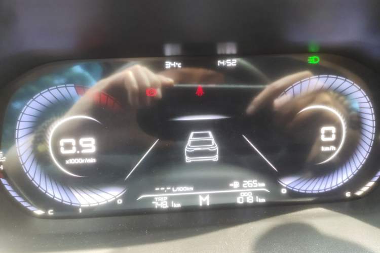 Used Geely Auto Emgrand 2023 4th Generation Champion Edition 1.5L Manual Luxury Model Instrument Cluster