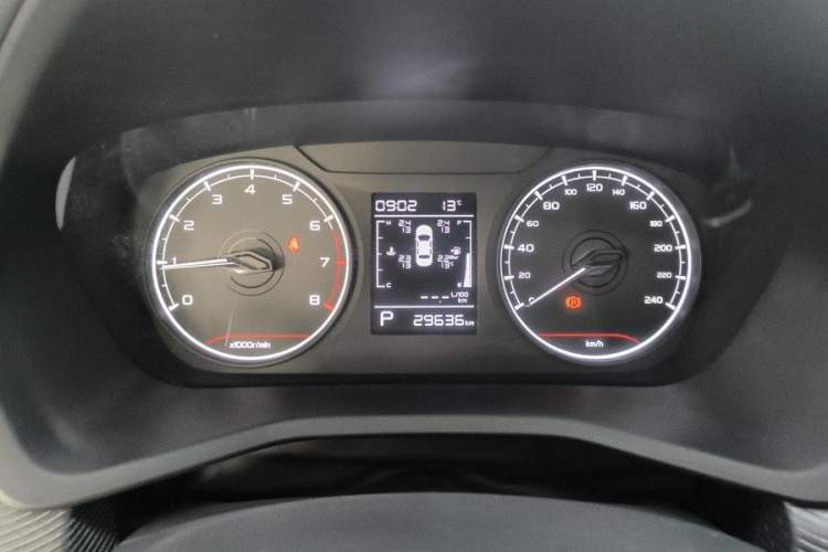 Used Geely Auto Emgrand 2023 4th Generation Champion Edition 1.5L CVT Luxury Model Odometer Close Up