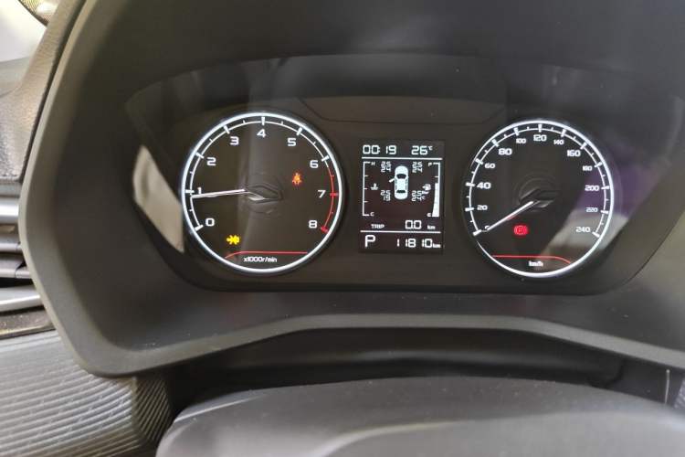 Used Geely Auto Emgrand 2023 4th Generation Champion Edition 1.5L CVT Luxury Model Odometer Close Up