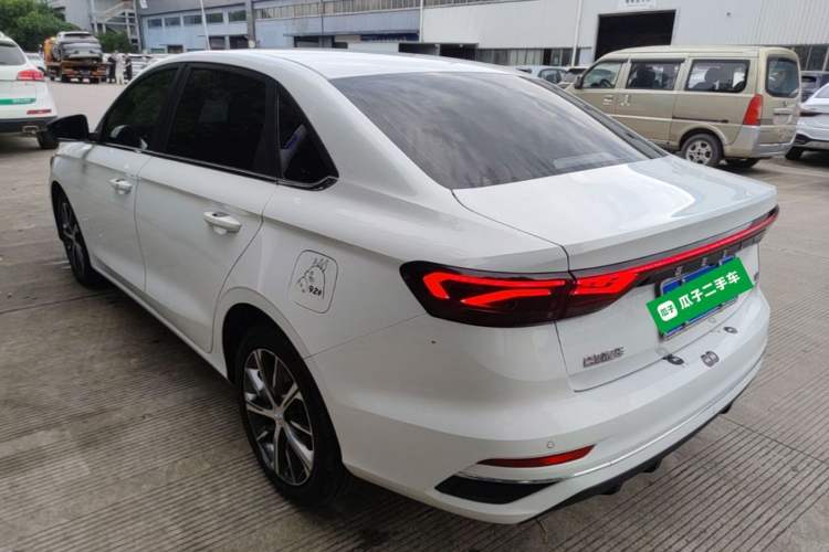 Used Geely Auto Emgrand 2023 4th Generation Champion Edition 1.5L CVT Prestige Model Rear Left 45 Deg