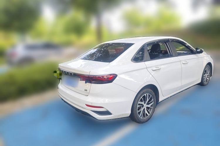 Used Geely Auto Emgrand 2023 4th Generation Champion Edition 1.5L Manual Luxury Model Rear Right 45 Deg