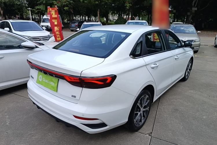 Used Geely Auto Emgrand 2023 4th Generation Champion Edition 1.5L CVT Prestige Model Rear Right 45 Deg