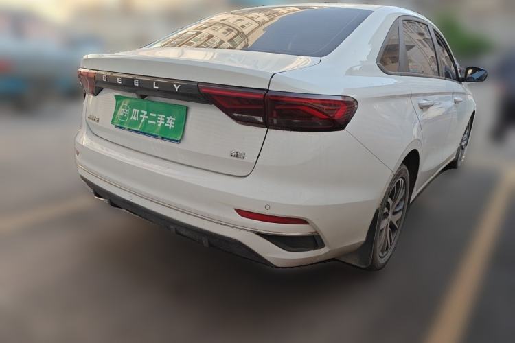 Used Geely Auto Emgrand 2023 4th Generation Champion Edition 1.5L Manual Luxury Model Rear Right 45 Deg