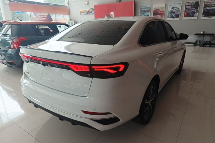 Used Geely Auto Emgrand 2023 4th Generation Champion Edition 1.5L CVT Flagship Model Rear Right 45 Deg
