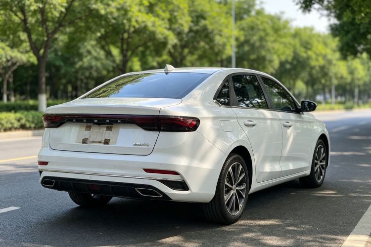 Used Geely Auto Emgrand 2023 4th Generation Champion Edition 1.5L CVT Prestige Model Rear Right 45 Deg
