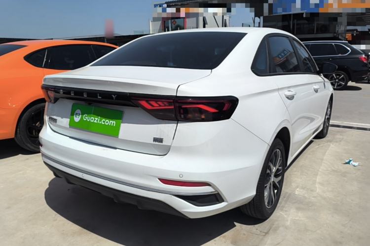 Used Geely Auto Emgrand 2023 4th Generation Champion Edition 1.5L Manual Luxury Model Rear Right 45 Deg