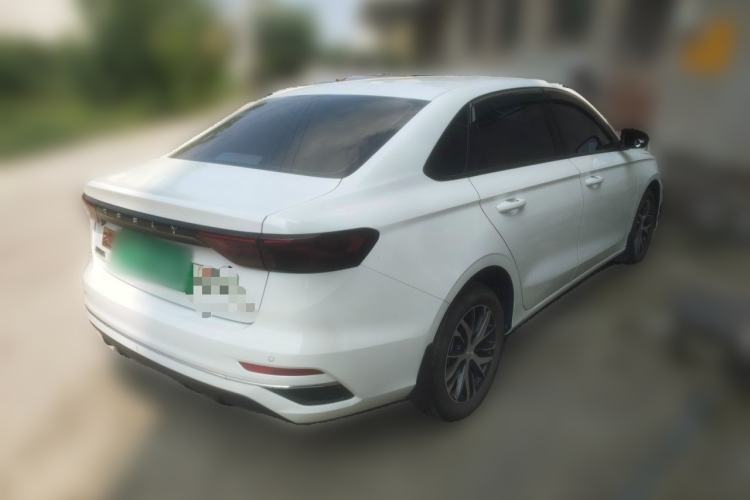 Used Geely Auto Emgrand 2023 4th Generation Champion Edition 1.5L Manual Luxury Model Rear Right 45 Deg