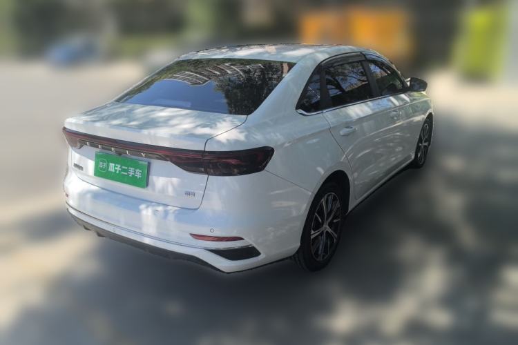 Used Geely Auto Emgrand 2023 4th Generation Champion Edition 1.5L CVT Flagship Model Rear Right 45 Deg