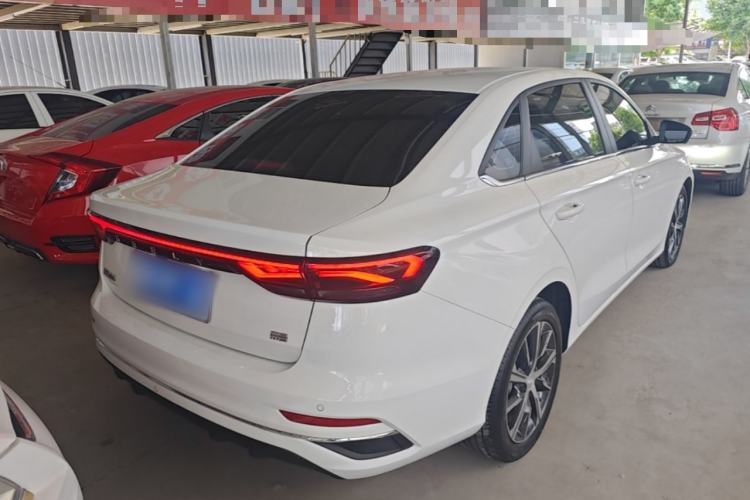 Used Geely Auto Emgrand 2023 4th Generation Champion Edition 1.5L CVT Flagship Model Rear Right 45 Deg