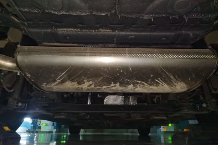 Used Geely Auto Emgrand 2025 4th Generation 1.5L CVT Longteng Edition Chassis Rear