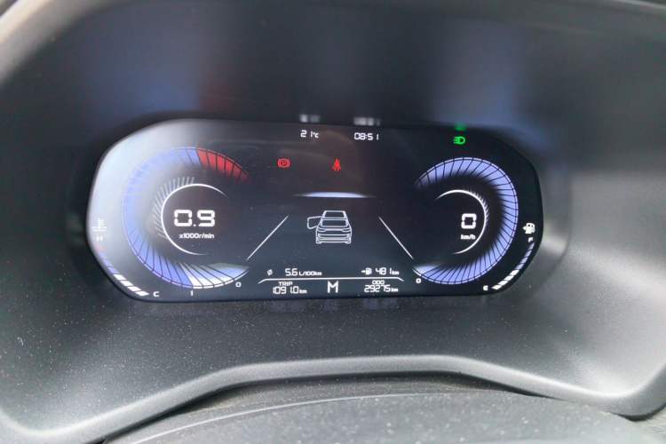 Used Geely Auto Emgrand 2025 4th Generation 1.5L Manual – Dragon Edition Instrument Cluster