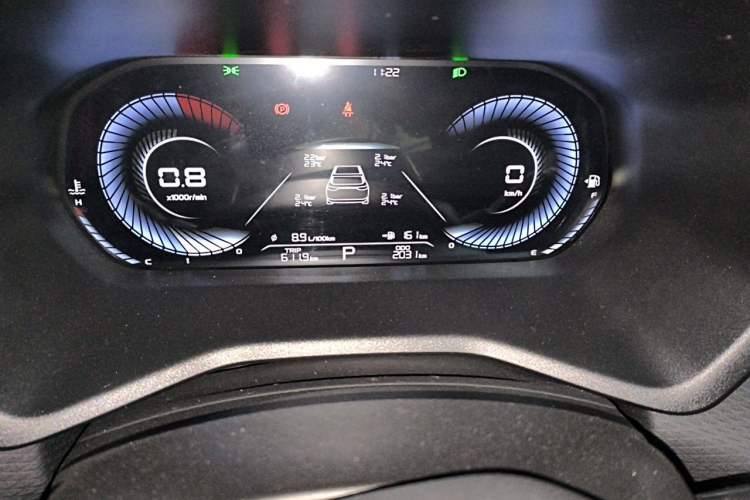 Used Geely Auto Emgrand 2025 4th Generation 1.5L CVT Luxury Version Odometer Close Up