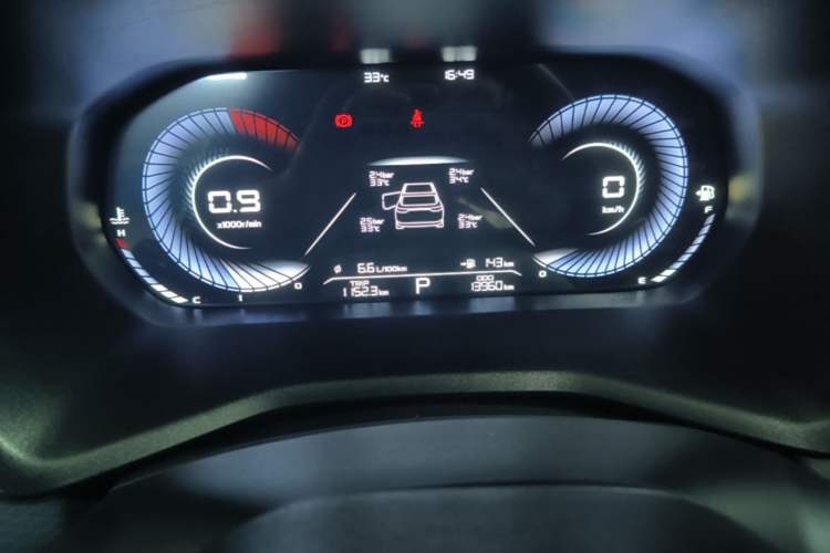 Used Geely Auto Emgrand 2025 4th Generation 1.5L CVT Longteng Edition Instrument Cluster