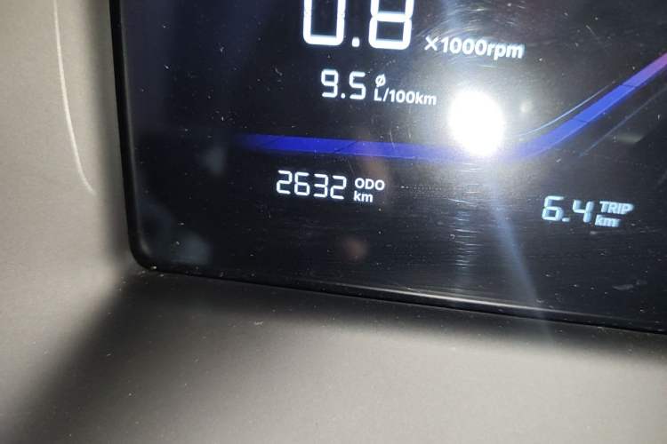 Used Geely Auto Emgrand 2025 4th Generation 1.5L CVT Starry Edition Odometer Close Up