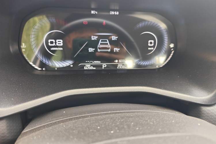 Used Geely Auto Emgrand 2025 4th Generation 1.5L CVT Longteng Edition Odometer Close Up
