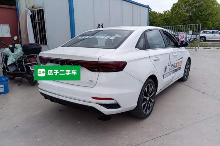 Used Geely Auto Emgrand 2025 4th Generation 1.5L CVT Flagship Version Rear Right 45 Deg