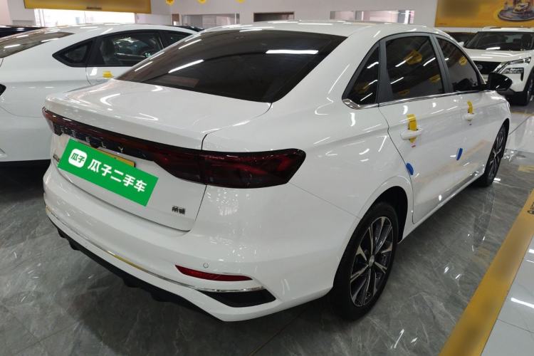 Used Geely Auto Emgrand 2025 4th Generation 1.5L CVT Flagship Version Rear Right 45 Deg