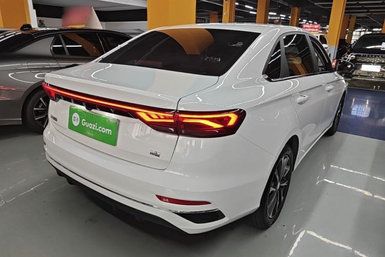 Used Geely Auto Emgrand 2025 4th Generation 1.5L CVT Flagship Version Rear Right 45 Deg