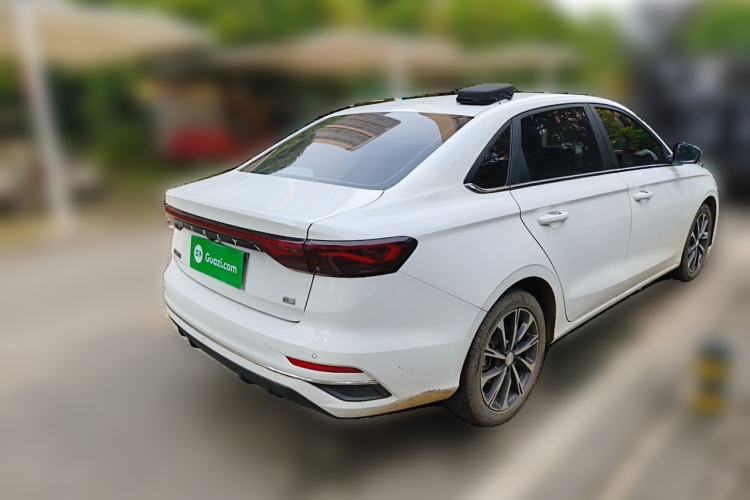 Used Geely Auto Emgrand 2025 4th Generation 1.5L CVT Flagship Version Rear Right 45 Deg