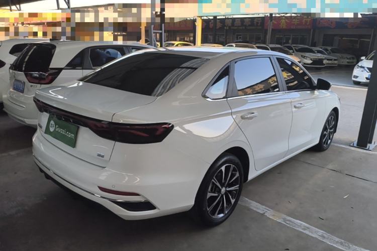 Used Geely Auto Emgrand 2025 4th Generation 1.5L CVT Flagship Version Rear Right 45 Deg