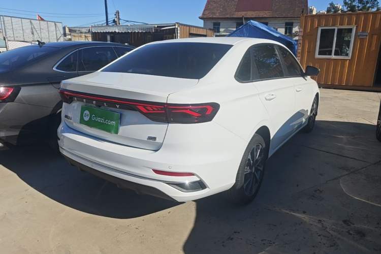 Used Geely Auto Emgrand 2025 4th Generation 1.5L CVT Flagship Version Rear Right 45 Deg