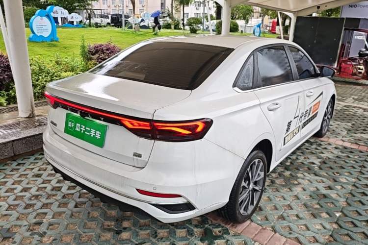 Used Geely Auto Emgrand 2025 4th Generation 1.5L CVT Flagship Version Rear Right 45 Deg