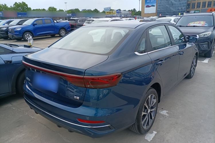 Used Geely Auto Emgrand 2026 Model 4th Generation 4 Millionth Anniversary Edition 1.5L CVT Feiyue Edition Rear Right 45 Deg