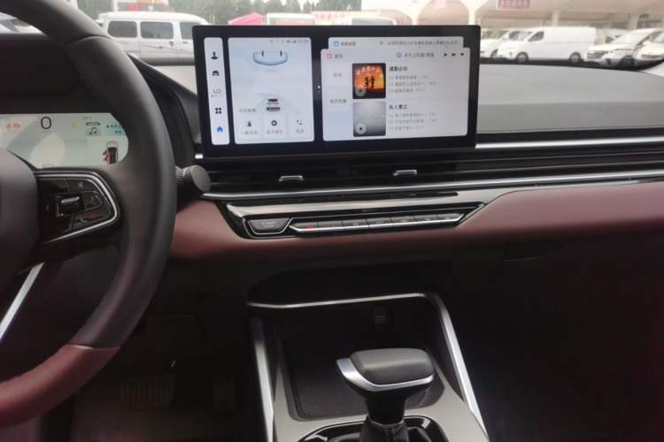 Used Geely Auto Emgrand 2026 Model 4th Generation 4 Millionth Anniversary Edition 1.5L CVT Excellence Edition Audio And AC Panel