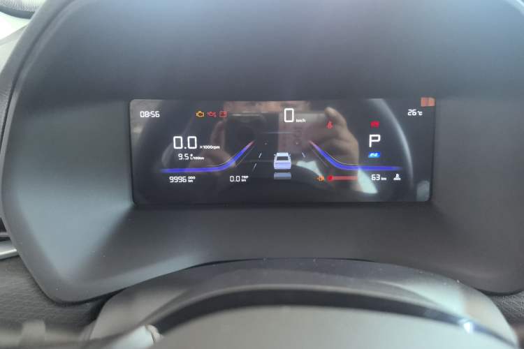 Used Geely Auto Emgrand 2026 Model 4th Generation 4 Millionth Anniversary Model 1.5L CVT Starry Edition Odometer Close Up
