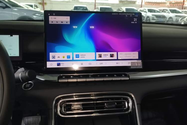 Used Geely Auto Emgrand 2026 Model 5th Generation 1.5T DCT Prestige Edition Audio And AC Panel