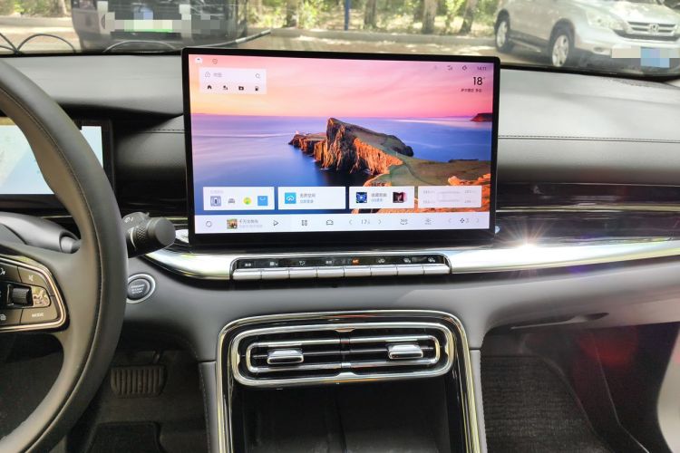 Used Geely Auto Emgrand 2026 Model 5th Generation 1.5T DCT Prestige Edition Audio And AC Panel