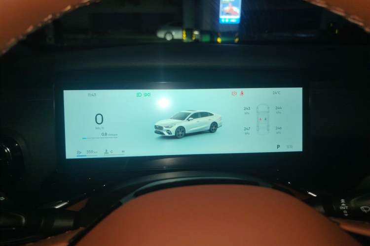 Used Geely Auto Emgrand 2026 Model 5th Generation 1.5T DCT Flagship Edition Instrument Cluster