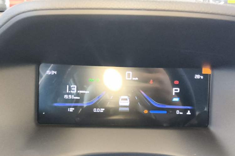 Used Geely Auto Emgrand 2026 Model 4th Generation 4 Millionth Anniversary Edition 1.5L CVT Overdrive Edition Instrument Cluster