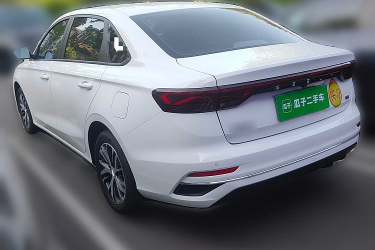 Used Geely Auto Emgrand 2026 Model 4th Generation 4 Millionth Anniversary Edition 1.5L CVT Overdrive Edition Rear Left 45 Deg