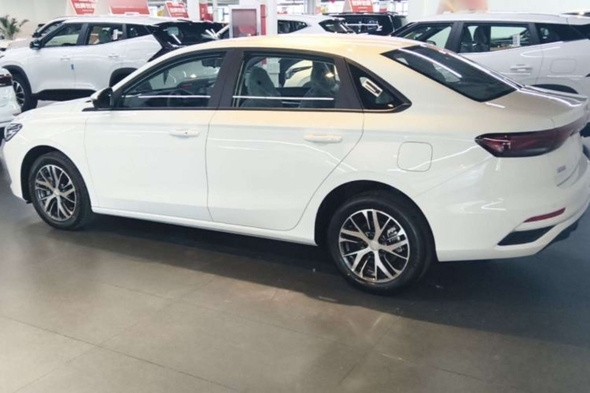 Used Geely Auto Emgrand 2026 Model 4th Generation 4 Millionth Anniversary Edition 1.5L CVT Overdrive Edition Rear Left 45 Deg