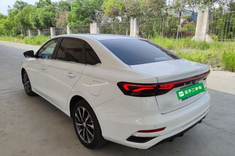 Used Geely Auto Emgrand 2026 Model 4th Generation 4 Millionth Anniversary Edition 1.5L CVT Feiyue Edition Rear Left 45 Deg